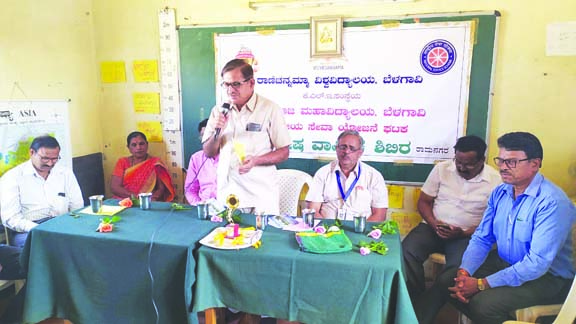 ರಾಷ್ಟ್ರೀಯ ಸೇವಾ ಯೋಜನೆ ವಿದ್ಯಾರ್ಥಿಗಳಲ್ಲಿ ಪರಿವರ್ತನೆ ತರುತ್ತದೆ